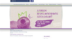 Desktop Screenshot of feiradomirtilo.pt